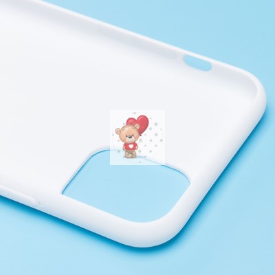 Чехол-накладка для Apple iPhone 11 Pro - (003) (белый) - SC302 Чехол-накладка для Apple iPhone 11 Pro - (003) (белый) - SC302