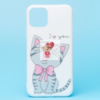 Чехол-накладка для Apple iPhone 11 Pro - (004) (белый) - SC302 Чехол-накладка для Apple iPhone 11 Pro - (004) (белый) - SC302