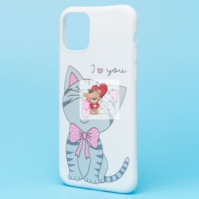 Чехол-накладка для Apple iPhone 11 Pro - (004) (белый) - SC302 Чехол-накладка для Apple iPhone 11 Pro - (004) (белый) - SC302