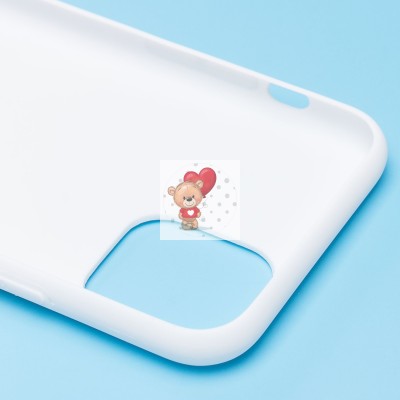 Чехол-накладка для Apple iPhone 11 Pro - (004) (белый) - SC302 Чехол-накладка для Apple iPhone 11 Pro - (004) (белый) - SC302