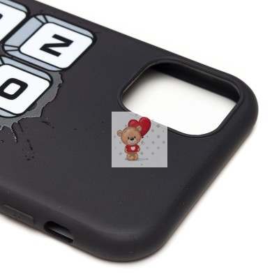 Чехол-накладка для Apple iPhone 11 - (013) (черный) - SC302