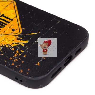 Чехол-накладка для Apple iPhone 12 Pro Max - (002) (черный) - SC302 Чехол-накладка для Apple iPhone 12 Pro Max - (002) (черный) - SC302