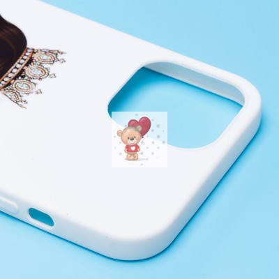 Чехол-накладка для Apple iPhone 12 Pro Max - (003) (белый) - SC302 Чехол-накладка для Apple iPhone 12 Pro Max - (003) (белый) - SC302