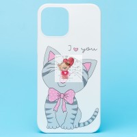 Чехол-накладка для Apple iPhone 12 Pro Max - (004) (белый) - SC302