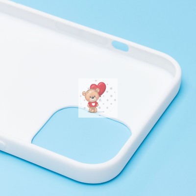 Чехол-накладка для Apple iPhone 12 Pro Max - (004) (белый) - SC302