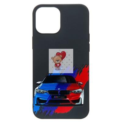 Чехол-накладка для Apple iPhone 12 Pro Max - (006) (черный) - SC302 Чехол-накладка для Apple iPhone 12 Pro Max - (006) (черный) - SC302