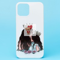 Чехол-накладка для Apple iPhone 12 Pro - (003) (белый) - SC302 Чехол-накладка для Apple iPhone 12 Pro - (003) (белый) - SC302