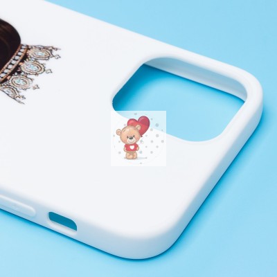 Чехол-накладка для Apple iPhone 12 Pro - (003) (белый) - SC302 Чехол-накладка для Apple iPhone 12 Pro - (003) (белый) - SC302