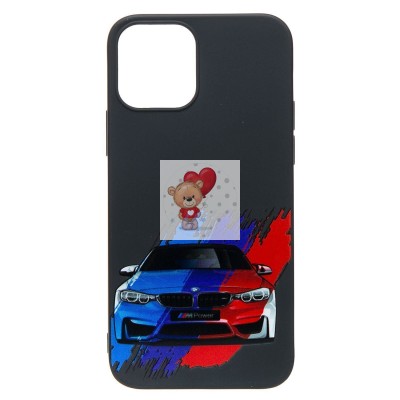 Чехол-накладка для Apple iPhone 12 Pro - (006) (черный) - SC302 Чехол-накладка для Apple iPhone 12 Pro - (006) (черный) - SC302