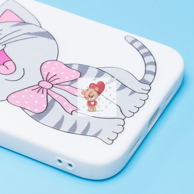 Чехол-накладка для Apple iPhone 12 - (004) (белый) - SC302