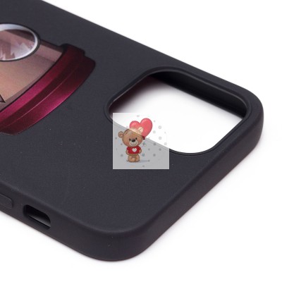 Чехол-накладка для Apple iPhone 12 - (00)5 (коричневый) - SC302