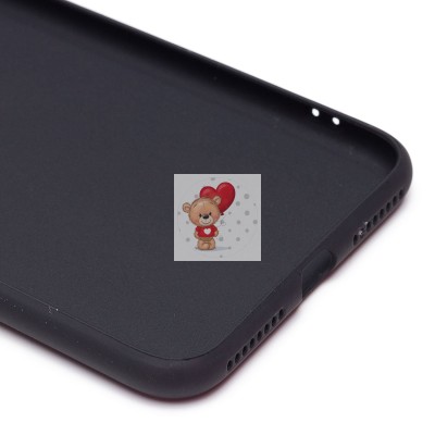 Чехол-накладка для Apple iPhone 7 Plus - (002) (черный) - SC302