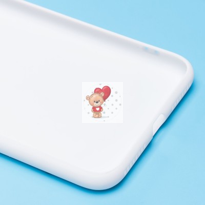 Чехол-накладка для Apple iPhone 7 Plus - (003) (белый) - SC302