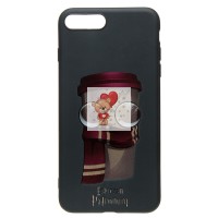 Чехол-накладка для Apple iPhone 7 Plus - (005) (коричневый) - SC302