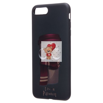 Чехол-накладка для Apple iPhone 7 Plus - (005) (коричневый) - SC302