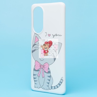 Чехол-накладка для Huawei nova 9 - (004) (белый) - SC302