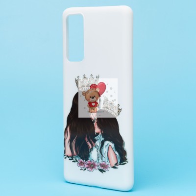 Чехол-накладка для Samsung G780 Galaxy S20FE -3 (белый) - SC302