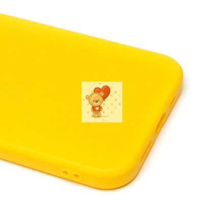 Чехол-накладка для Apple iPhone 12 (желтый) - SC303