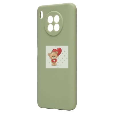 Чехол-накладка для Huawei nova 8i (светло-зеленый) - SC303