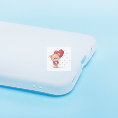 Чехол-накладка для Huawei Honor X8 (белый) - SC303