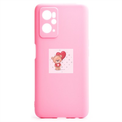 Чехол-накладка для OPPO realme 9i (розовый) - SC303