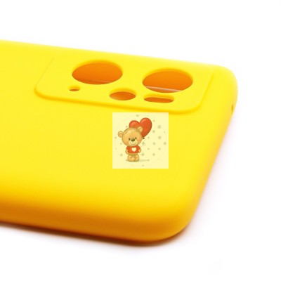 Чехол-накладка для OPPO realme 9i (желтый) - SC303