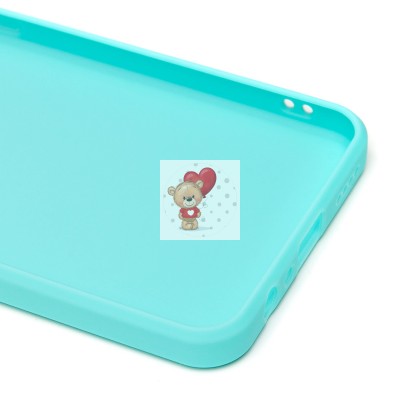 Чехол-накладка для OPPO realme C30 (голубой) - SC303