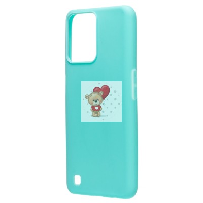 Чехол-накладка для OPPO realme C31 (голубой) - SC303 Чехол-накладка для OPPO realme C31 (голубой) - SC303