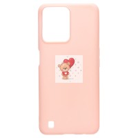 Чехол-накладка для OPPO realme C31 (розовое золото) - SC303