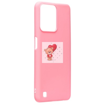 Чехол-накладка для OPPO realme C31 (розовый) - SC303