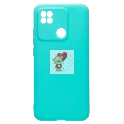 Чехол-накладка для Xiaomi Redmi 10A (голубой) - SC303 Чехол-накладка для Xiaomi Redmi 10A (голубой) - SC303