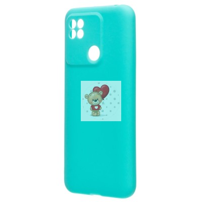 Чехол-накладка для Xiaomi Redmi 10A (голубой) - SC303 Чехол-накладка для Xiaomi Redmi 10A (голубой) - SC303