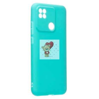 Чехол-накладка для Xiaomi Redmi 10A (голубой) - SC303 Чехол-накладка для Xiaomi Redmi 10A (голубой) - SC303