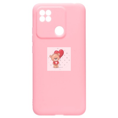 Чехол-накладка для Xiaomi Redmi 10A (розовый) - SC303