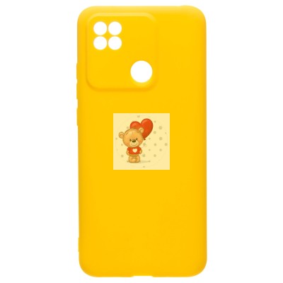 Чехол-накладка для Xiaomi Redmi 10A (желтый) - SC303 Чехол-накладка для Xiaomi Redmi 10A (желтый) - SC303