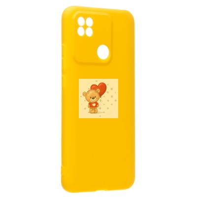 Чехол-накладка для Xiaomi Redmi 10A (желтый) - SC303 Чехол-накладка для Xiaomi Redmi 10A (желтый) - SC303