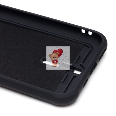 Чехол-накладка для Apple iPhone 11 Pro (черный) - SC304 с картхолдером