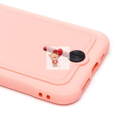 Чехол-накладка для Apple iPhone 11 Pro (светло-розовый) - SC304 с картхолдером