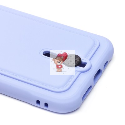 Чехол-накладка для Apple iPhone 11 Pro (светло-фиолетовый) - SC304 с картхолдером