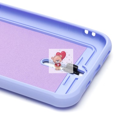 Чехол-накладка для Apple iPhone 11 Pro (светло-фиолетовый) - SC304 с картхолдером