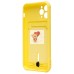 Чехол-накладка для Apple iPhone 11 Pro (желтый) - SC304 с картхолдером Чехол-накладка для Apple iPhone 11 Pro (желтый) - SC304 с картхолдером