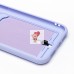 Чехол-накладка для Apple iPhone 11 (темно-фиолетовый) - SC304 с картхолдером