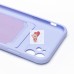 Чехол-накладка для Apple iPhone 11 (темно-фиолетовый) - SC304 с картхолдером
