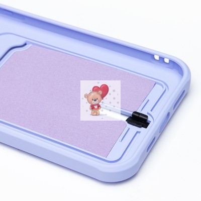 Чехол-накладка для Apple iPhone 12 Pro Max (темно-фиолетовый) - SC304 с картхолдером Чехол-накладка для Apple iPhone 12 Pro Max (темно-фиолетовый) - SC304 с картхолдером