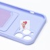 Чехол-накладка для Apple iPhone 12 Pro Max (темно-фиолетовый) - SC304 с картхолдером Чехол-накладка для Apple iPhone 12 Pro Max (темно-фиолетовый) - SC304 с картхолдером