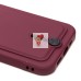 Чехол-накладка для Apple iPhone 12 Pro (бордовый) - SC304 с картхолдером