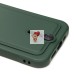 Чехол-накладка для Apple iPhone 12 Pro (темно-зеленый) - SC304 с картхолдером Чехол-накладка для Apple iPhone 12 Pro (темно-зеленый) - SC304 с картхолдером