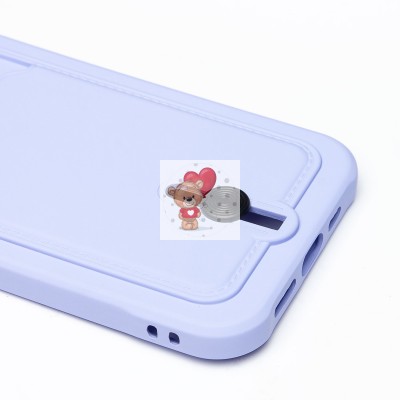 Чехол-накладка для Apple iPhone 12 Pro (темно-фиолетовый) - SC304 с картхолдером Чехол-накладка для Apple iPhone 12 Pro (темно-фиолетовый) - SC304 с картхолдером