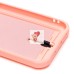 Чехол-накладка для Apple iPhone 12 (светло-розовый) - SC304 с картхолдером