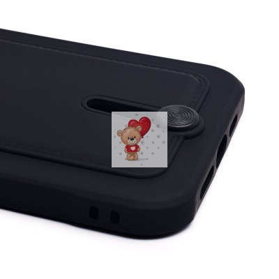 Чехол-накладка для Apple iPhone 13 Pro Max (черный) - SC304 с картхолдером